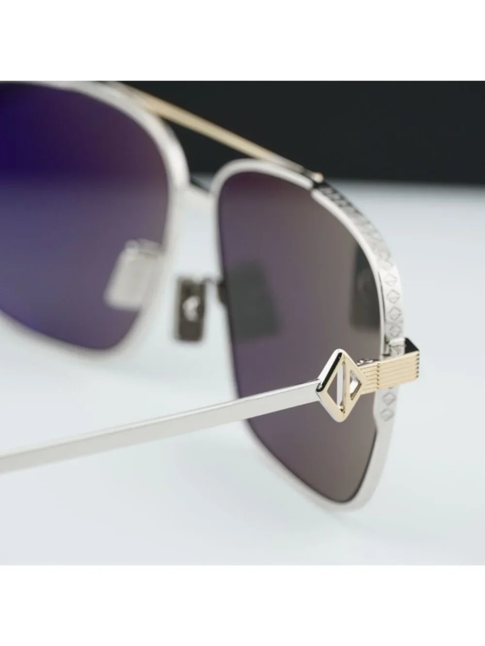 Dior CD DIAMOND S9F F2A5 Square Sunglasses – Palladium / Silver Mirror